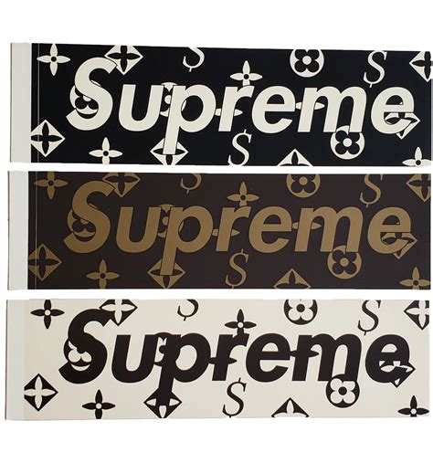 ysl supreme box logo|supreme box logo stockx.